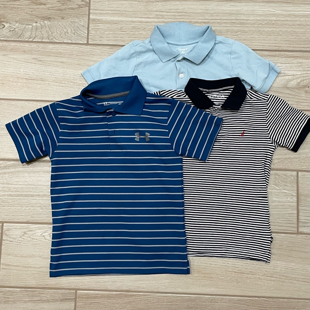 5t Underarmer, Nautica, Oshkosh polo shirts